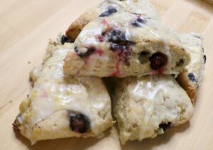 Lemon Blueberry Scones