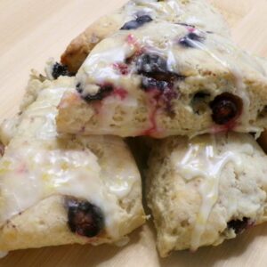Lemon Blueberry Scones