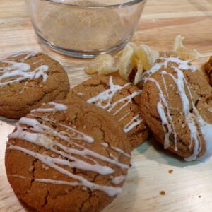 Soft Ginger Molasses cookies